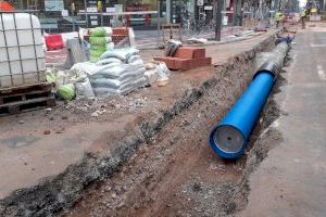 Emivasa aumenta en un 24% la inversión en la mejora de la red de agua potable de València