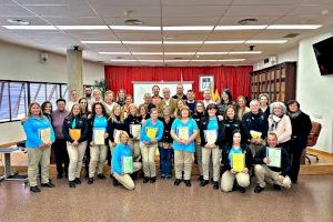 20 personas con dificultades de inserción laboral completan su formación con la clausura del XII Taller de Empleo de Santa Pola
