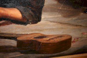 La Caritat de Domingo Llorens s’exhibeix a partir de hui al Museu Etnològic de la ciutat de Dénia després d’un acurat procés de restauració - (foto 2)