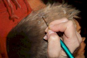 La Caritat de Domingo Llorens s’exhibeix a partir de hui al Museu Etnològic de la ciutat de Dénia després d’un acurat procés de restauració - (foto 4)