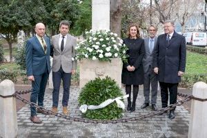 València recorda al professor Manuel Broseta en el 32 aniversari de la seua mort a les mans de la banda terrorista ETA