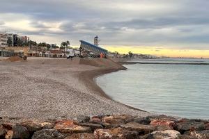 La costa de Nules cambia de imagen con las obras de regeneración y ampliación de la playa