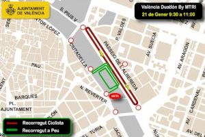 Diversos actos que se celebran este fin de semana implican restricciones en el tráfico rodado de la ciudad