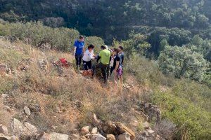 Cau des de 15 metres en el barranc de Castro a Alfondeguilla un caçador que participava en una batuda de senglars