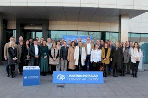 Marta Barrachina ejerce de embajadora de la provincia en defensa de la igualdad y sitúa al PP como el bastión de la democracia y la libertad