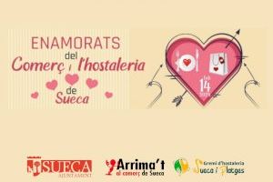 L'Ajuntament posa en marxa la campanya 'Enamorats del Comerç i l'Hostaleria de Sueca' per a potenciar les compres en el municipi