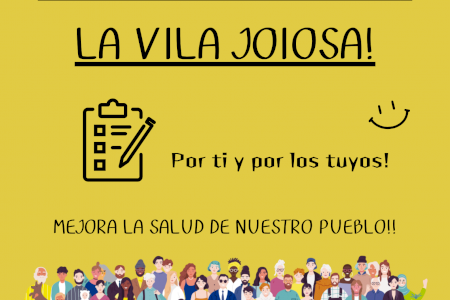 Sanidad lanza una encuesta para conocer los problemas de salud que más preocupan a los ciudadanos de Villajoyosa