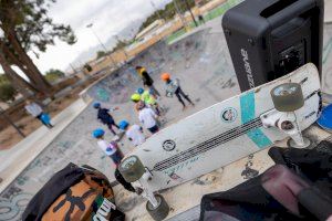 El skatepark de l’Alfàs una alternativa de ocio saludable intergeneracional de más de 1.000 m²
