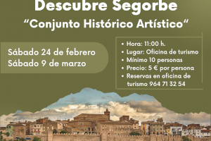 Vuelven las visitas guiadas “Descubre Segorbe”
