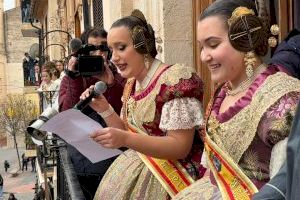 Ainhoa y Amanda dan la bienvenida a las Fallas 2024 de Sueca