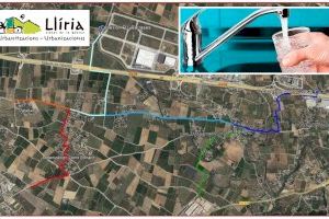 Llíria finaliza las obras de ampliación de la red abastecimiento agua en la zona noroeste