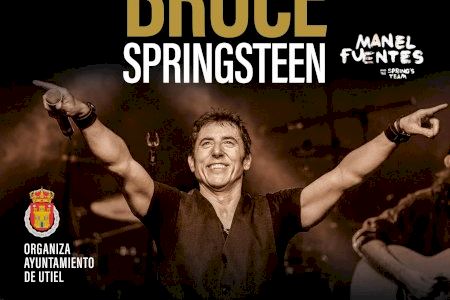 Manel Fuentes y su banda hacen parada en Utiel con su tributo homenaje a Bruce Springsteen