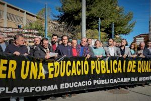 Manifestaciones para pedir el impulso a la construcción de centros educativos en Betxí, Benicarló y Borriol - (foto 5)