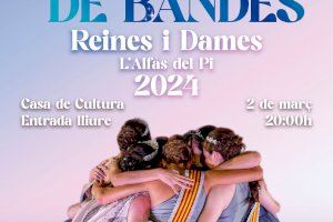 L’Alfàs acogerá el sábado 2 de marzo la gala de imposición de bandas a las reinas y damas de 2024