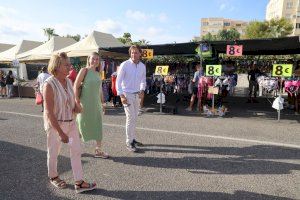 Alicante da luz verde al nuevo mercadillo en Urbanova que se instalará todos los jueves en los meses de verano