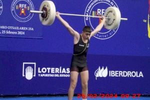 Oro, plata y bronce , para el Club Halterofilia Alzira en el campeonato de España de técnica