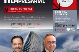 Calp acoge el II Encuentro Empresarial Jovempa Marina Alta y Marina Baixa