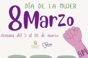El Ayuntamiento organiza diversas actividades para conmemorar el 8 de Marzo