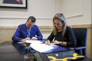 La Diputació de València y la CEV firman un convenio de colaboración para consolidar el tejido empresarial e impulsar la creación de empleo