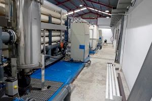 Aguas de Calpe inicia las obras de remodelación de la desaladora del Barranc Salat para mejorar su rendimiento