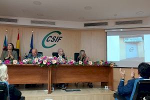 CSIF homenajea a Alicia Torres por el Día de la Mujer en un emotivo acto y bautiza con su nombre su centro de formación