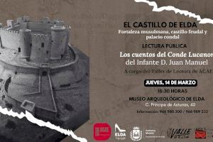 El Museo Arqueológico Municipal de Elda acoge este jueves la lectura de 'Los cuentos del Conde Lucanor' a cargo de ACAE