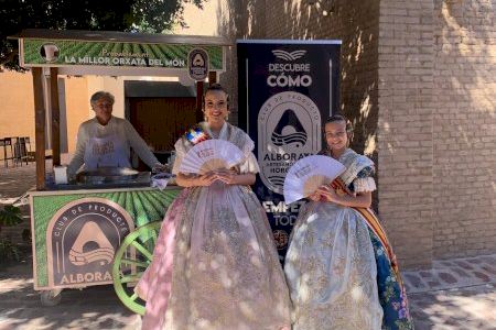La horchata artesana de Alboraya triunfa en la "plantà digital" de València