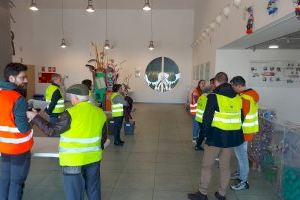 Alfafar visita la planta de tratamiento y valorización de residuos Los Hornillos - (foto 3)