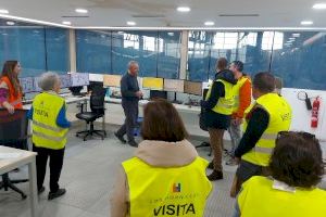 Alfafar visita la planta de tratamiento y valorización de residuos Los Hornillos - (foto 4)