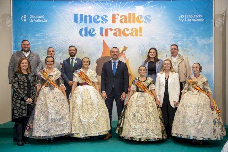 La junta local fallera de Sagunt participa en la Recepció oficial de la Diputació de València La junta local fallera de Sagunt participa en la Recepció oficial de la Diputació de València