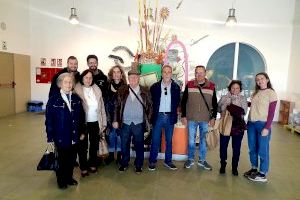 Alfafar visita la planta de tratamiento y valorización de residuos Los Hornillos