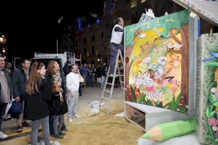L'ecologisme i la lectura com a protagonistes de la falla municipal infantil de València