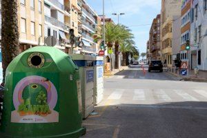 Cullera fomenta el reciclatge d'envasos de vidre durant les Falles 2024