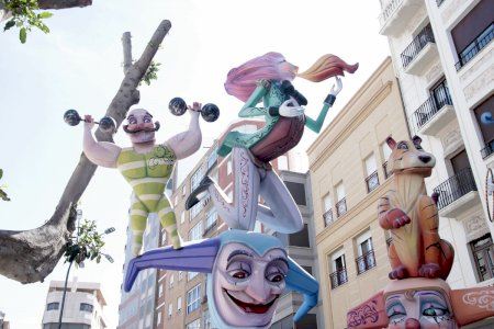 Visita les 18 falles que ha plantat Borriana este 2024