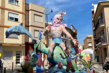 Plaça de Pedralba se alza con el primer premio de los monumentos falleros de Llíria 2024