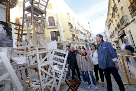 Carlos Mazón visita las Fallas de Dénia