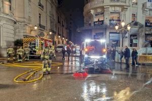 Els últims dies de les Falles de València deixen fins a 8.000 tones de residus