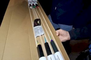 La Guàrdia Civil investiga l'origen de la pirotècnia il·legal que ha circulat durant les Falles - (foto 2)