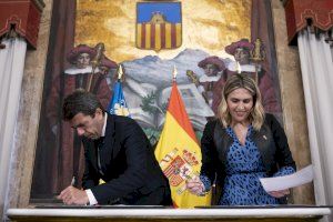 Carlos Mazón y Marta Barrachina hacen frente común para garantizar el abastecimiento de agua potable en la provincia de Castellón Carlos Mazón y Marta Barrachina hacen frente común para garantizar el abastecimiento de agua potable en la provincia de Castellón