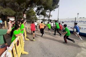 Casi 500 escolares de Benidorm se dan cita en el Campeonato Local Escolar de Campo a Través celebrado en El Moralet
