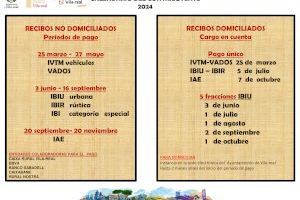 Vila-real publica el calendario fiscal de 2024 para facilitar el pago de impuestos a la ciudadanía - (foto 2)