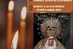 Turismo ofrece autobuses gratuitos desde la costa para visitar la Semana Santa de Orihuela Viernes y Sábado Santo