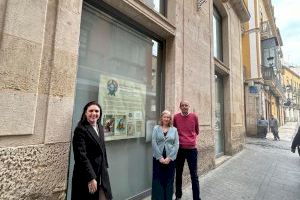 La historia de la Santa Faz, visible en los ventanales del Archivo Municipal