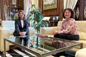 Begoña Carrasco recibe a la presidenta del nuevo Club Rotary Castellón-Mediterráneo Begoña Carrasco recibe a la presidenta del nuevo Club Rotary Castellón-Mediterráneo