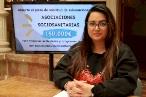 El Ayuntamiento abre el plazo para la solicitud de las subvenciones a asociaciones sociosanitarias