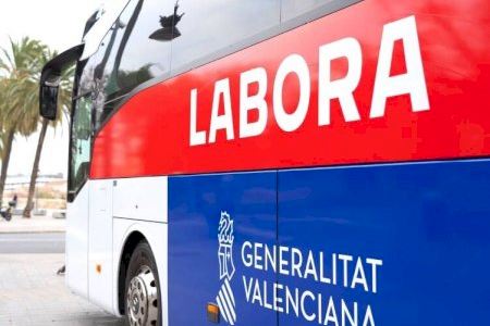 El Espai Labora Móvil visitará Alcalà de Xivert para informar sobre servicios de búsqueda de empleo y formación