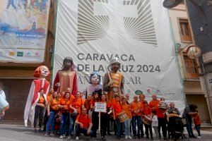 La Colla de Gegants i Cabuts de Borriana participa en la trobada de Caravaca de la Cruz