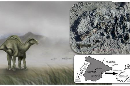 La última cena del dinosaurio Morelladon