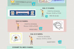 Los colegios públicos de Villajoyosa organizan una jornada de puertas abiertas para dar a conocer sus instalaciones al futuro alumnado