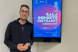 Deportes recupera 15 años después la “Gala del Deporte Cableworld Crevillent” y anuncia la apertura de inscripción de las candidaturas